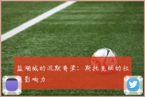 盐湖城的沉默脊梁：斯托克顿的社区影响力